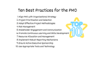 10 PMO Best Practices 