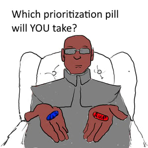 Project Prioritization - pick the red pill