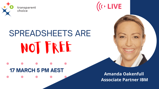 Spreadsheets are not free by  Amanda Oakenfull
